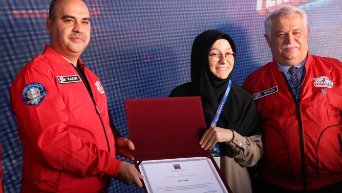 ERÜ’ye 2024 TÜBA-TEKNOFEST Doktora bilim ödülü